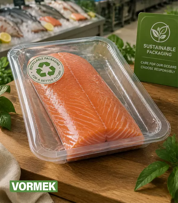 Duurzame en recyclebare verpakkingsopties voor vis- en zeevruchtenproducten
